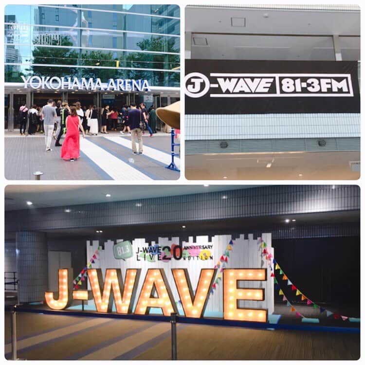 佐藤智美のインスタグラム：「中華街後は J-WAVE LIVE 2019へ‼️ 素敵な方々とご一緒させていただいて… サイコーでした〜〜🥰🥰🥰✨ #jwavelivesummerjam2019  #横浜アリーナ  #平井堅  #shishamo  #nulbarich #あいみょん  #秦基博  #JQが気になり過ぎw」