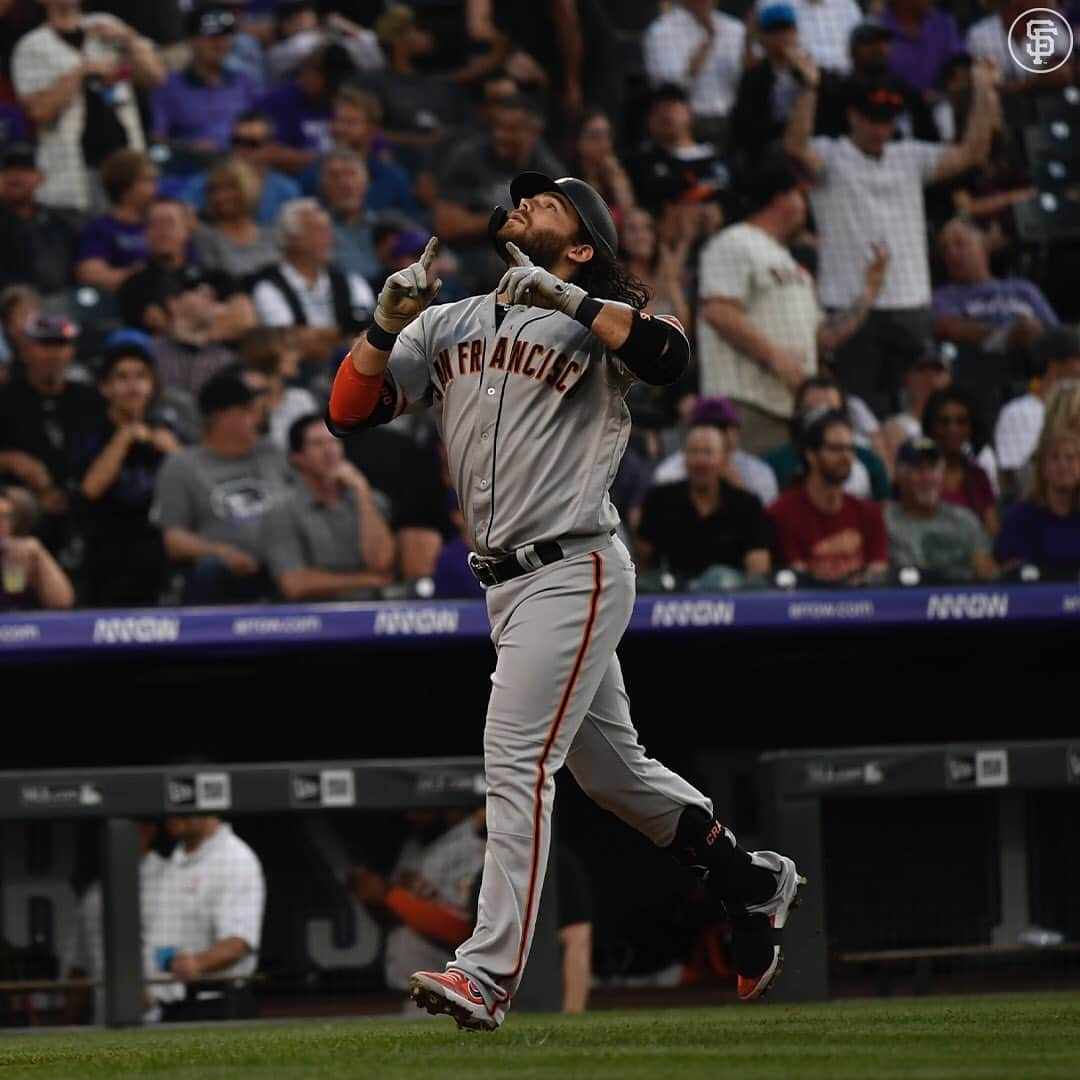 サンフランシスコ・ジャイアンツさんのインスタグラム写真 - (サンフランシスコ・ジャイアンツInstagram)「Back-to-back 💣s, nightcap edition. #SFGiants」7月16日 11時14分 - sfgiants