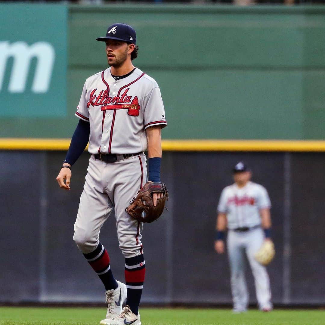 アトランタ・ブレーブスさんのインスタグラム写真 - (アトランタ・ブレーブスInstagram)「Everything the light touches is @dansbyswanson’s territory.」7月16日 12時00分 - braves