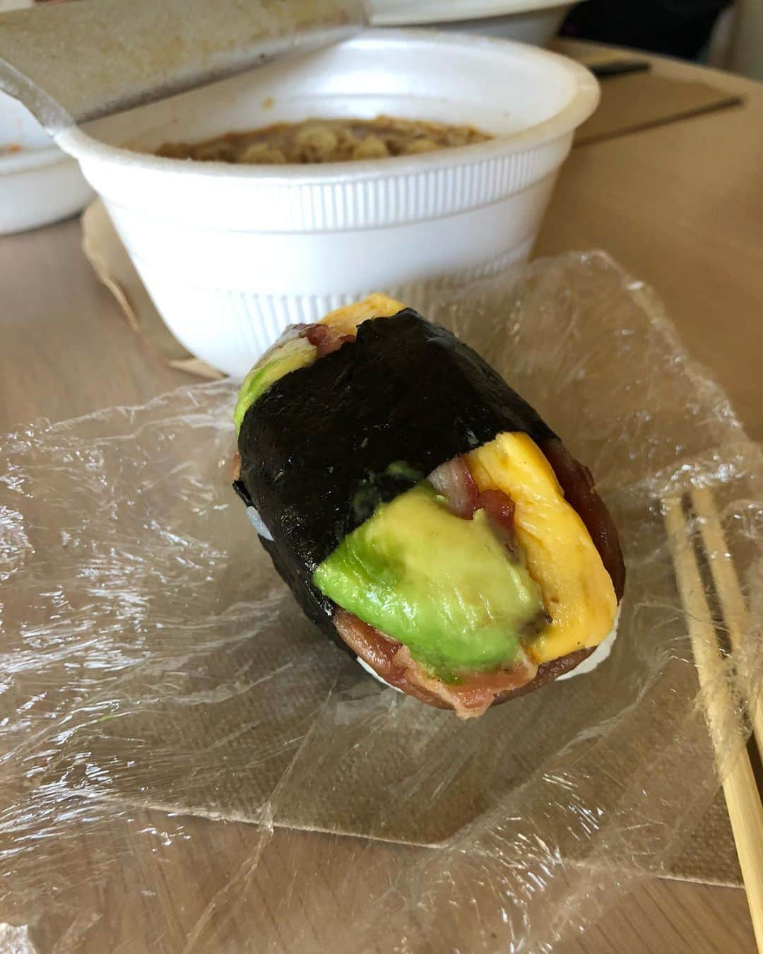 ミナ さんのインスタグラム写真 - (ミナ Instagram)「진짜 맛없게 찍었네... 나도 입이 좀 컸음좋겠다」7月16日 12時36分 - bbang_93