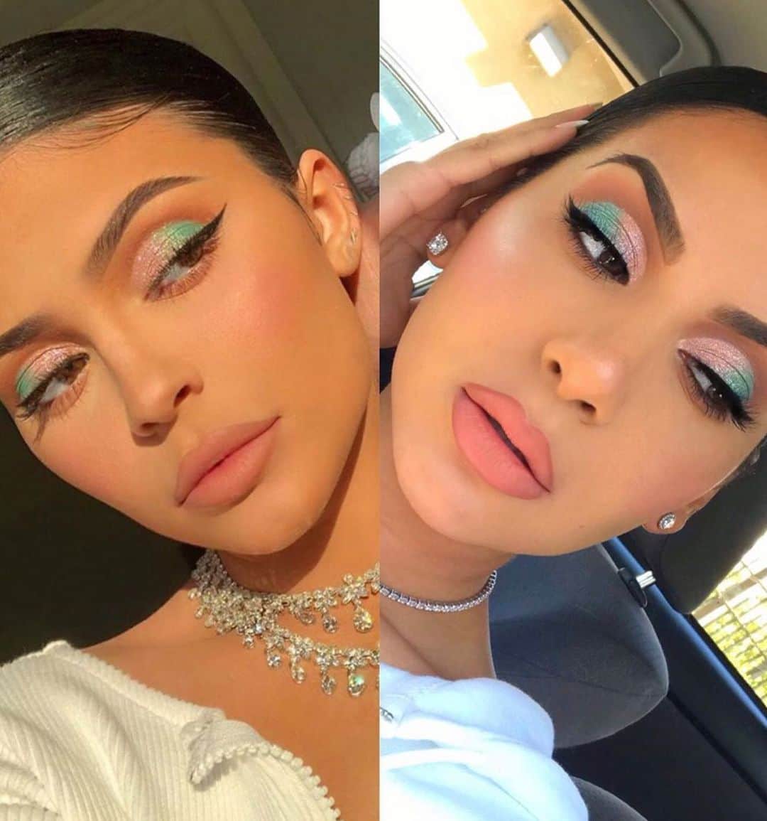 Kylie Cosmeticsさんのインスタグラム写真 - (Kylie CosmeticsInstagram)「Gorgeous recreation of Kylie’s summer look 😍 @makeupbybrooktiffany recreating @makeupbyariel’s glam with Under The Sea palette, shimmer eye glaze in Aqua Mama and Deep Sea Dreams and Beach Bum lipstick 💋✨」7月16日 13時15分 - kyliecosmetics