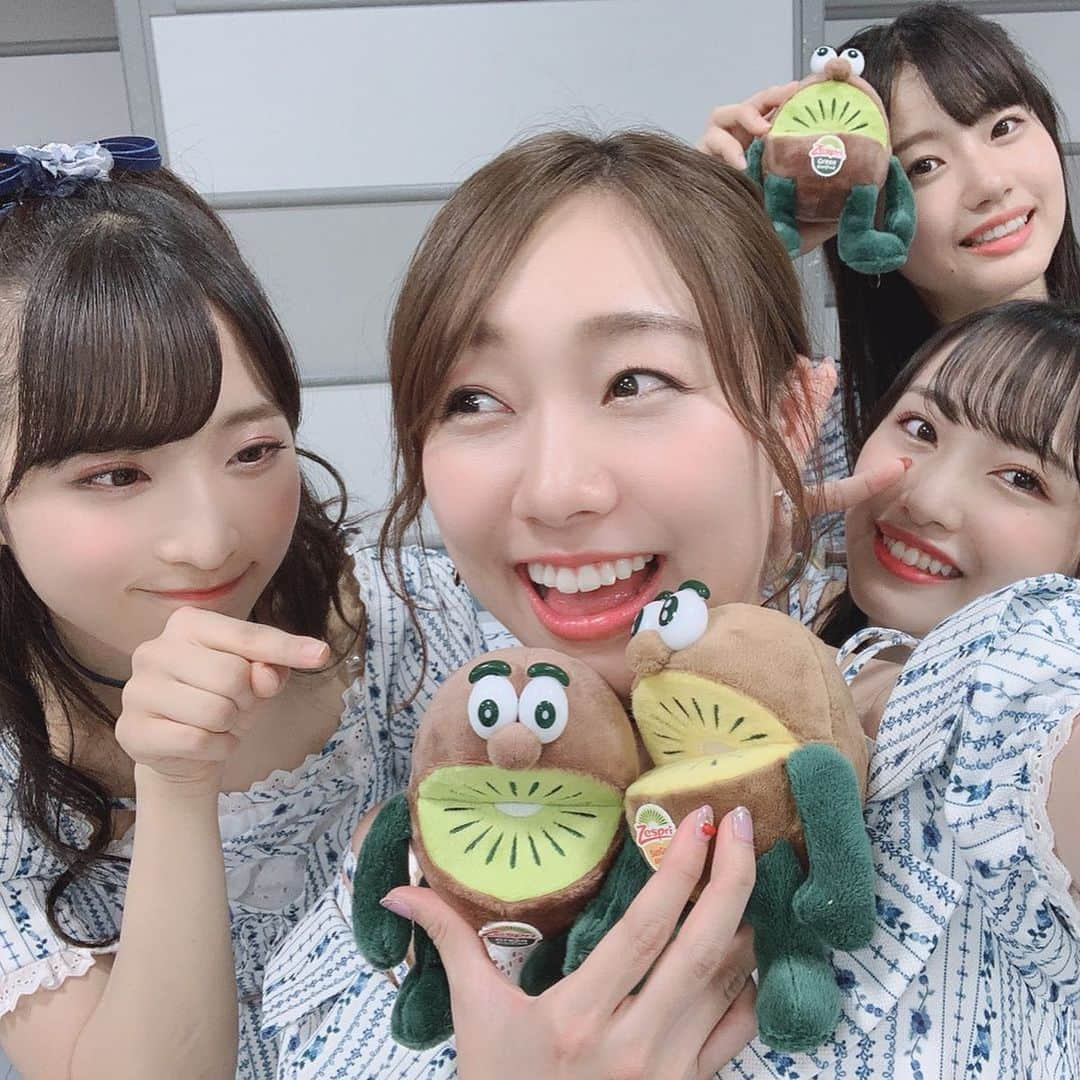 須田亜香里さんのインスタグラム写真 - (須田亜香里Instagram)「この日以来、朝ごはんキウイ🥝 今日はゴールド食べたよ！  #音楽の日 #キウイ #キウイブラザーズ #アゲリシャス #zespri @zespri_jp #akb48」7月16日 14時14分 - akarisuda