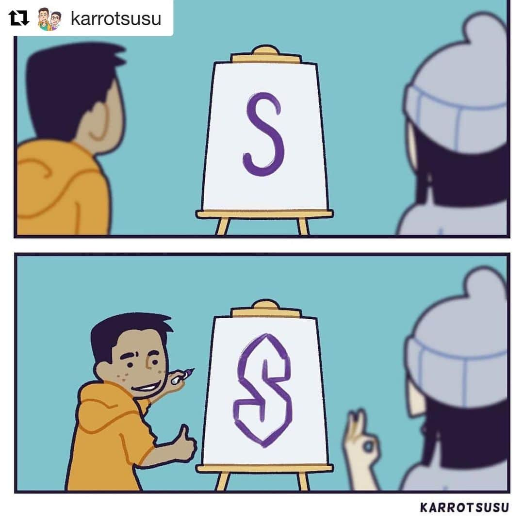 Koleksi Komik Malaysiaさんのインスタグラム写真 - (Koleksi Komik MalaysiaInstagram)「#Repost @karrotsusu with @get_repost ・・・ . Holy S, get on my level  #gengkomik #komikm #komikmalaysia #cartoon #webcomic #comics #comicstrip」6月22日 22時05分 - tokkmungg_exclusive