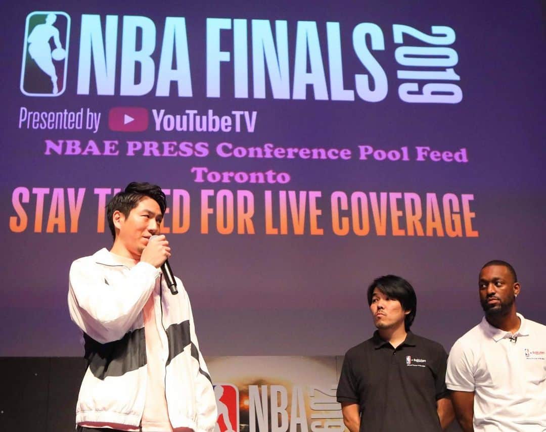 比江島慎さんのインスタグラム写真 - (比江島慎Instagram)「5月31日に行われました、NBA FINALS 2019 PUBLIC VIEWING PARTY with KEMBA WALKER presented by Rakuten TVに出演させていただきました。  この数日後に渡米し、NBAチームのミニキャンプ、ワークアウトに参加させてもらっています。  @join_stellabb @linktochigibrex_official  @hiroshi_ocean_kato  #rakutentv #楽天tv  #nba #nbajp  #japan #日本  #ステラリアンバスケットボール  #brex #栃木ブレックス」6月22日 14時33分 - mako6hieji