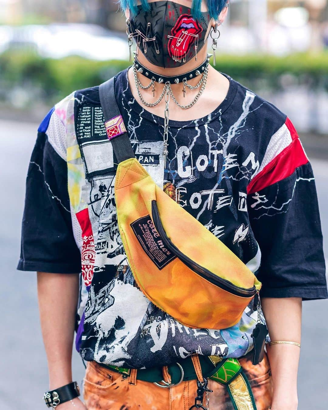 Harajuku Japanさんのインスタグラム写真 - (Harajuku JapanInstagram)「Ken (@ken.ahr) and Shiryu (@shiryupondan), both 18 years old, on the street in Harajuku wearing remake fashion along with items from Marithe + Francois Girbaud, Cote Mer, Flagstaff, Hygge Watches & New Order x Dr. Martens.」6月22日 14時43分 - tokyofashion