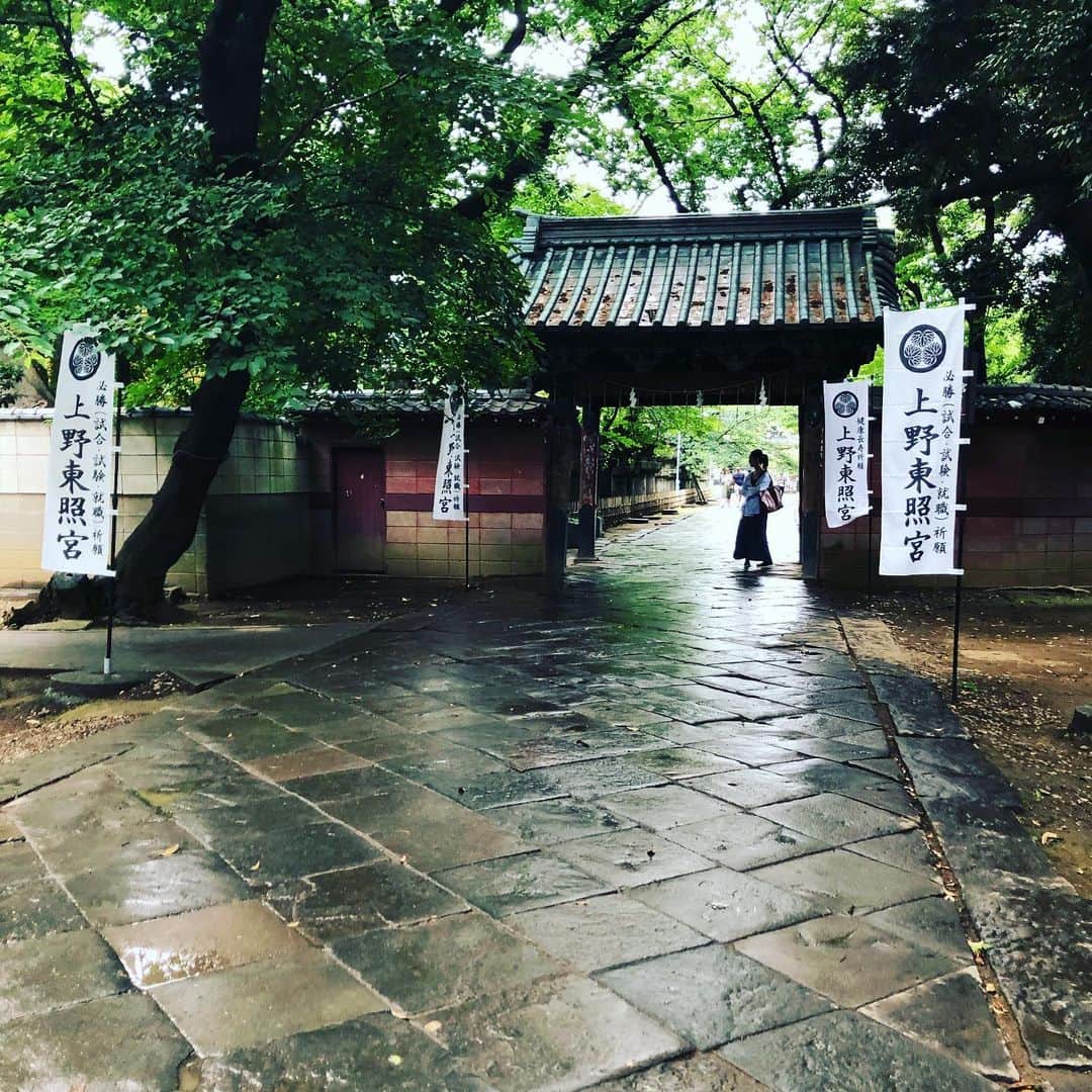 園崎未恵さんのインスタグラム写真 - (園崎未恵Instagram)「雨降りの上野東照宮。 #上野 #上野東照宮」6月22日 18時54分 - miemiemie0207