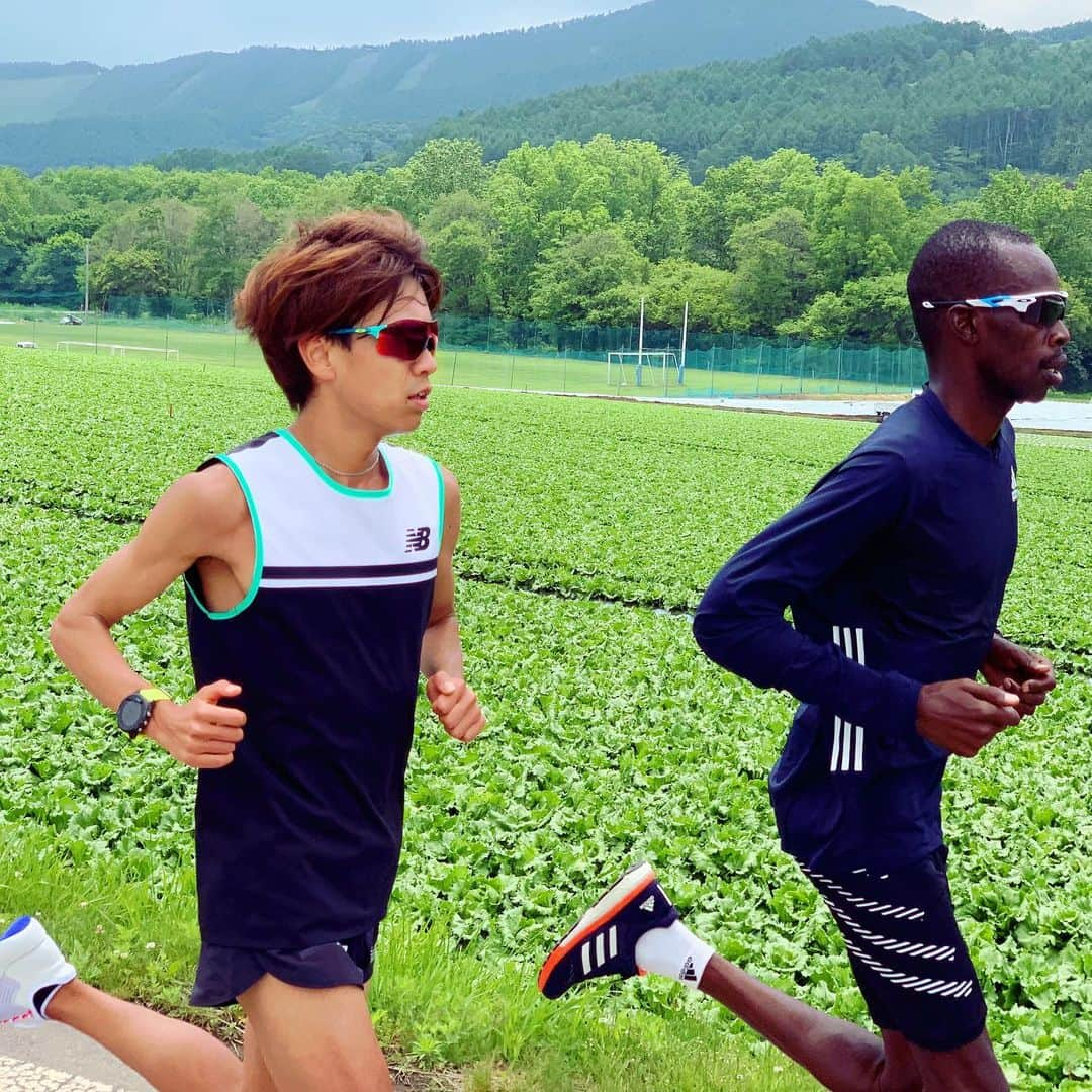 神野大地さんのインスタグラム写真 - (神野大地Instagram)「今日は42.195km走！🏃‍♂️🏃‍♂️ この合宿、最高に充実してます。 #菅平 #東御合宿 #マラソン #FUELCELL」6月22日 19時13分 - daichi_0913