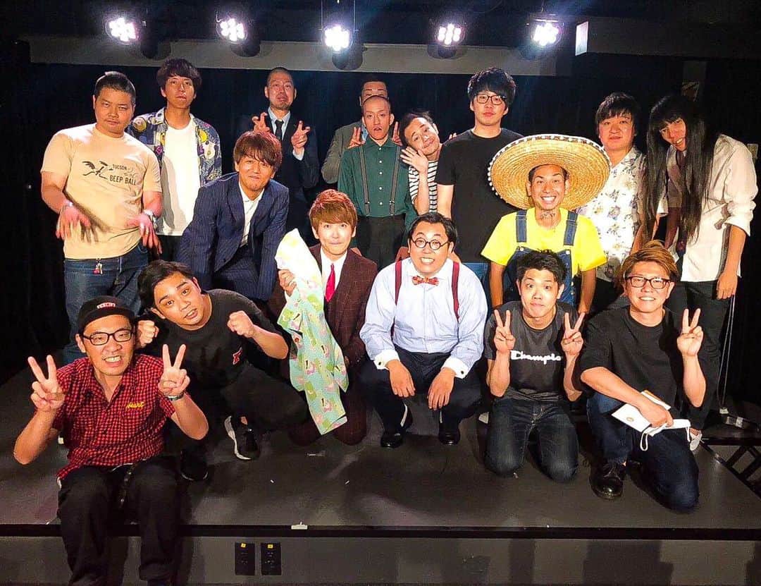 畔柳さんのインスタグラム写真 - (畔柳Instagram)「笑拳 満員で最高でした。 #お笑い #よしもと #渋谷 #漫才 #いいね返し #アナと雪の女王」6月22日 19時14分 - kurokuro541026