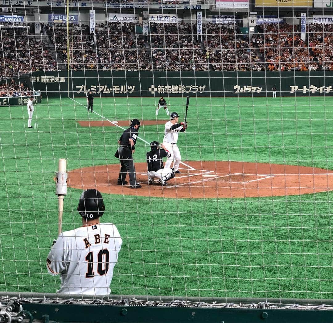 柳田真孝さんのインスタグラム写真 - (柳田真孝Instagram)「. 久々の巨人戦！ . 巨人 vs ソフトバンク . 快勝！！！！ . やっぱり生観戦はいいね！ . #tokyogiants #tokyodome #阿部慎之助」6月22日 19時59分 - masatakayanagida