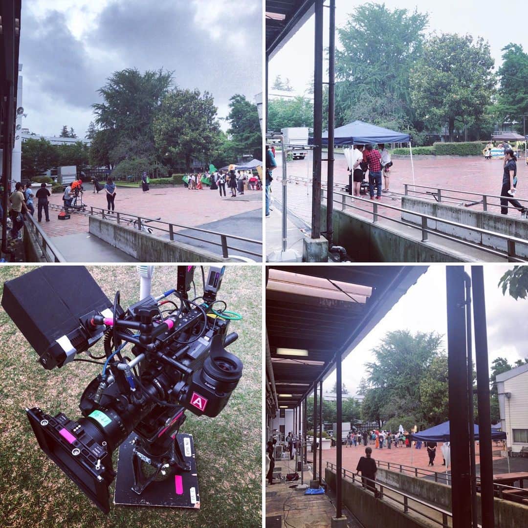本広克行さんのインスタグラム写真 - (本広克行Instagram)「#新作映画撮影中  #雨との戦い  #梅雨だもの」6月22日 20時40分 - kmotohiro