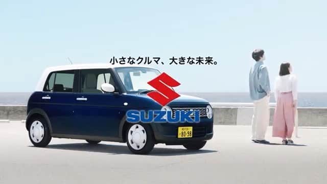 松本妃代のインスタグラム：「. 前回に引き続き、 SUZUKI『Lapin Mode』のCMに出演させていただいています。 海での撮影すごく気持ちよかったなぁ🏄🏻‍♀️ ぜひテレビなどでチェックしてください😊 #スズキ  #ラパン #suzuki #lapinmode」