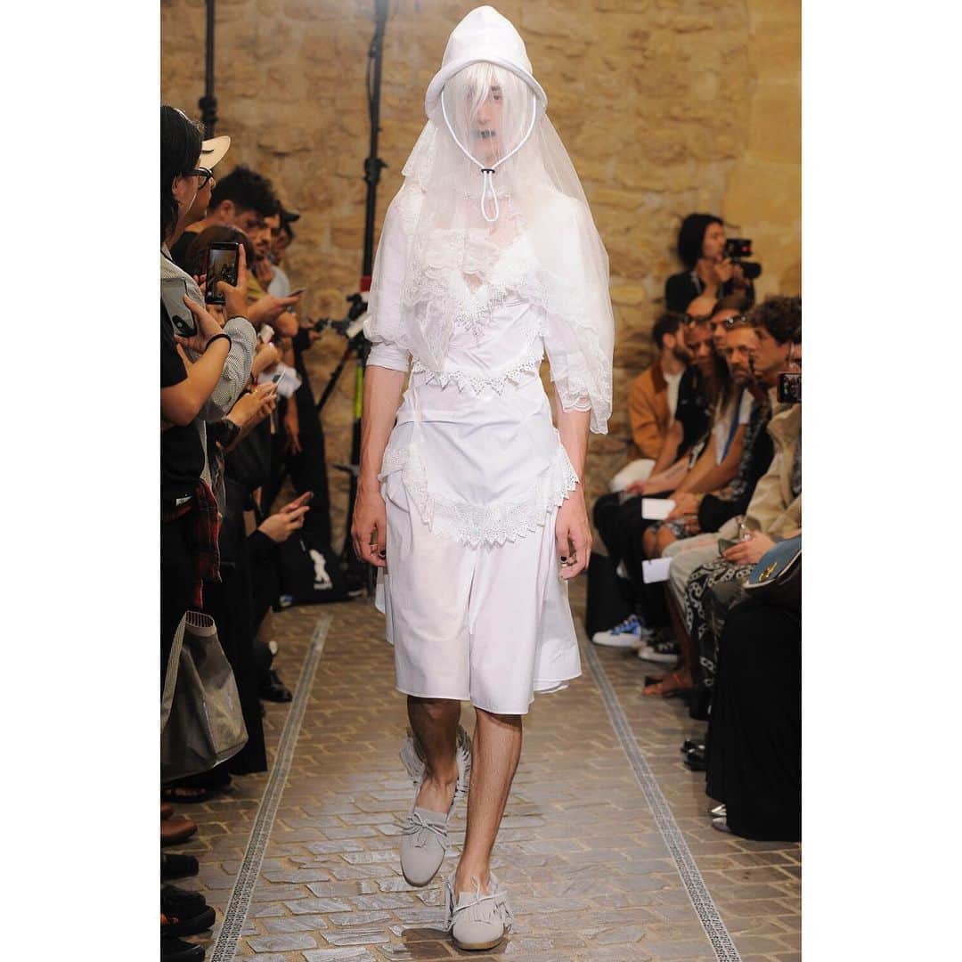 のインスタグラム：「FACETASM  SPRING SUMMER 2020 PARIS MEN AND WOMEN'S COLLECTION "IMPERFECTION IS PERFECT"  Model: SIMONE @simone.pedini  #facetasm #facetasmtokyo  #ss2020」