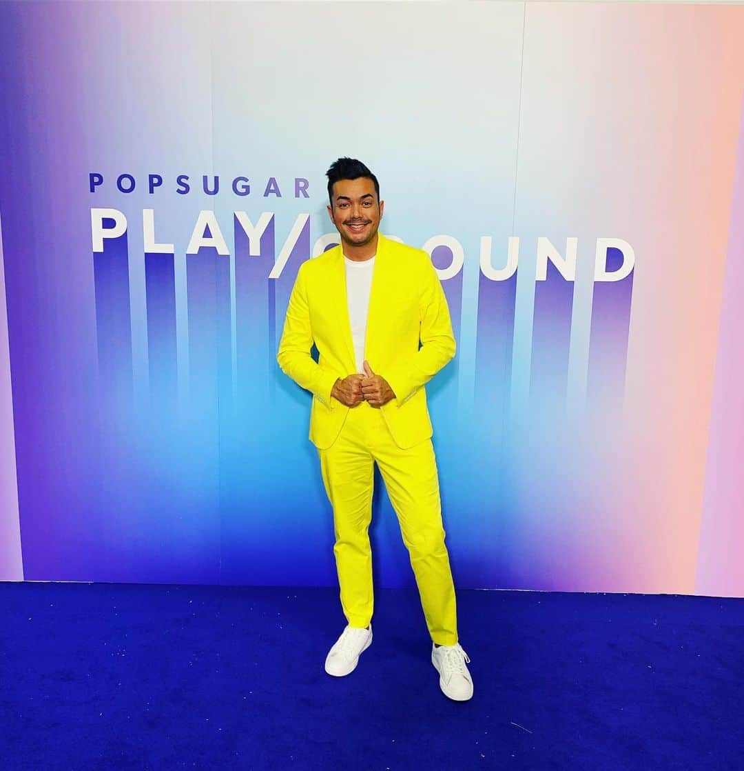 アンソニー・ラモスのインスタグラム：「So much fun playing with @popsugar today! #popsugarplayground #pride #NYC」