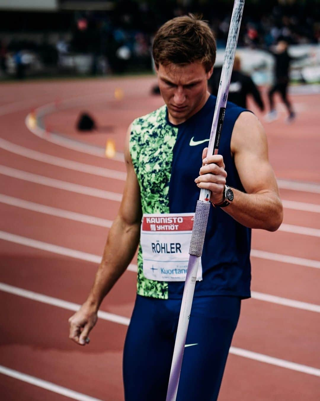 トーマス・レーラーさんのインスタグラム写真 - (トーマス・レーラーInstagram)「No one said javelin is easy everytime, everyplace. Timing was off in Kuortane today. I really like the place, unfortunately not the track...but still - See you next time. Next up: #Karlstad GP in Sweden. 🤞🏼 #javelin #trackandfield #leichtathletik #throwing #nordicsport」6月23日 0時32分 - thomasroehler