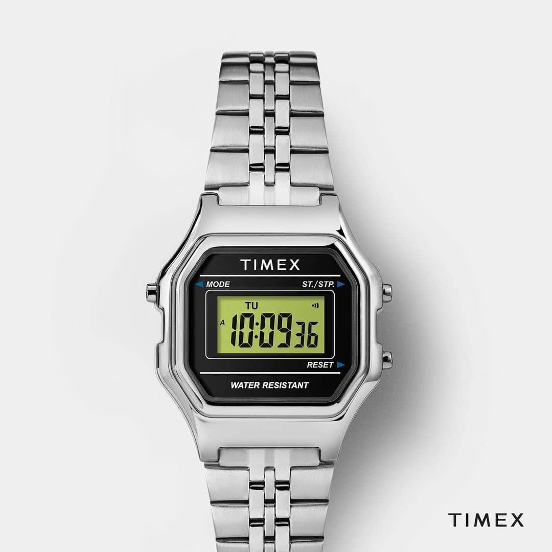 タイメックスさんのインスタグラム写真 - (タイメックスInstagram)「We made our original #80s style digital watch... and then we made it mini. #timex ⌚: Digital Mini 27mm | TW2T48600」6月23日 0時34分 - timex