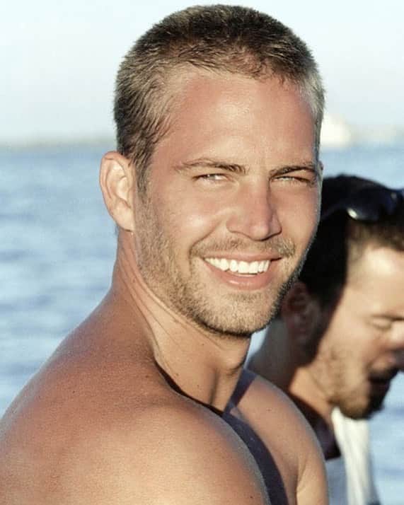 ポール・ウォーカーのインスタグラム：「What an infectious smile… #IntoTheBlue #TeamPW」