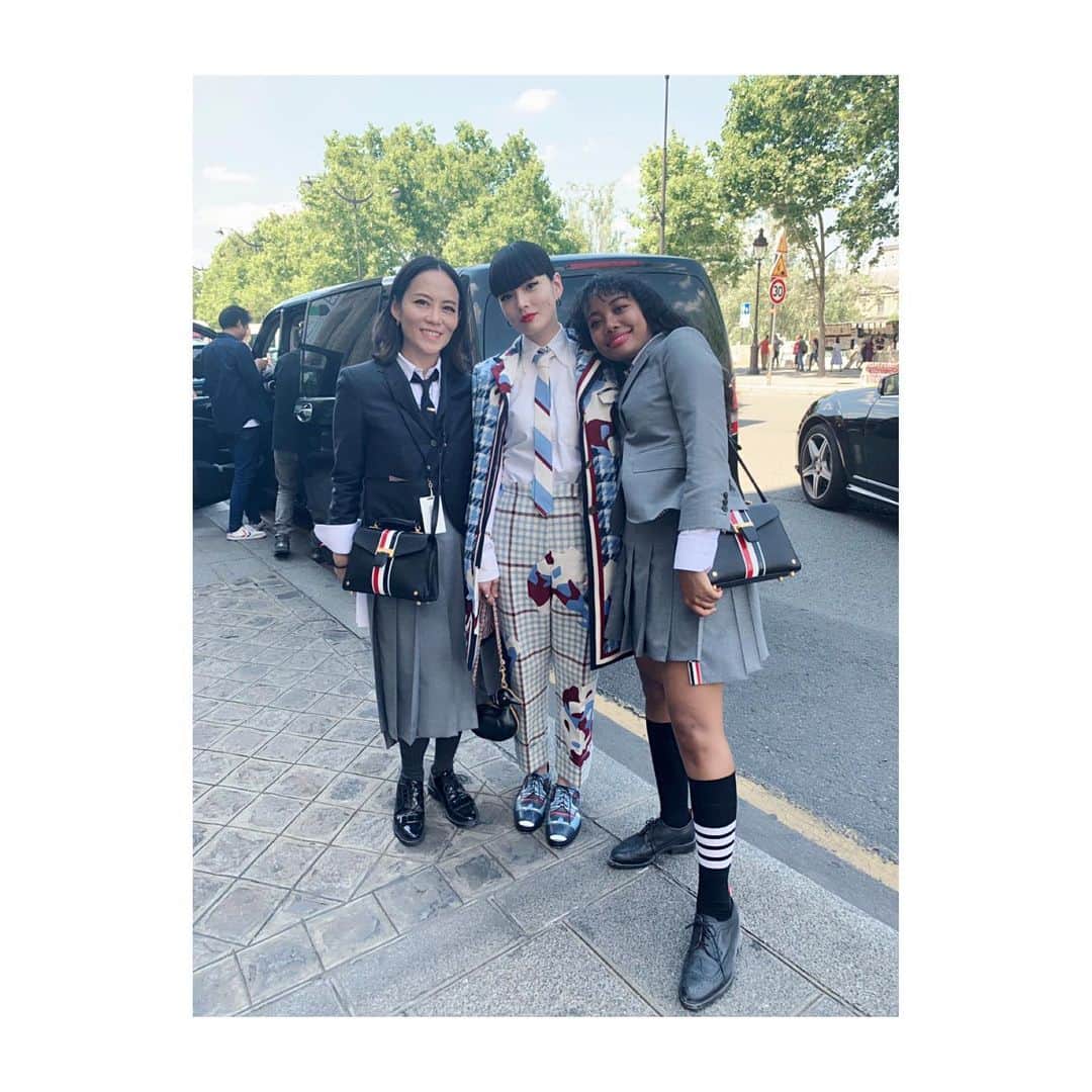 HiRAO INCのインスタグラム：「Team THOM BROWNE #pfw #トムブラウン」