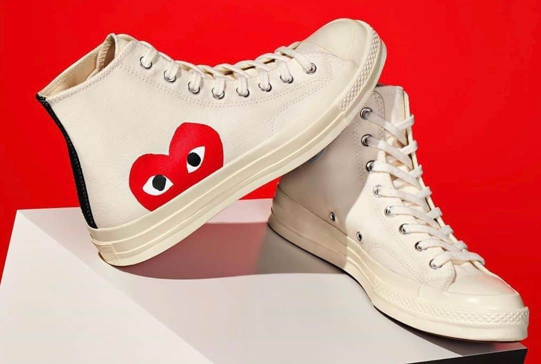 converseさんのインスタグラム写真 - (converseInstagram)「It’s back. Converse x Comme des Garçons PLAY, available now at Converse.com.」6月23日 2時22分 - converse