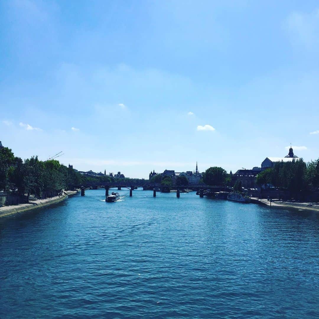 大森美希さんのインスタグラム写真 - (大森美希Instagram)「#セーヌ川 #パリ #パリ散歩 #パリところどころ #ウィークエンド #海外生活 #海外で働く #laseine #paris #parislife #weekend #laviequotidienne #seineriver #bridge」6月23日 3時27分 - mikiomori_