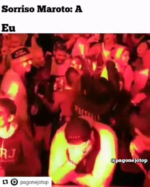 Sorriso Marotoのインスタグラム：「Parece quem? 😂 😂 😂  #Repost @pagonejotop ・・・ Desse jeito 😭 @sorrisomaroto pega pesado demais véi」