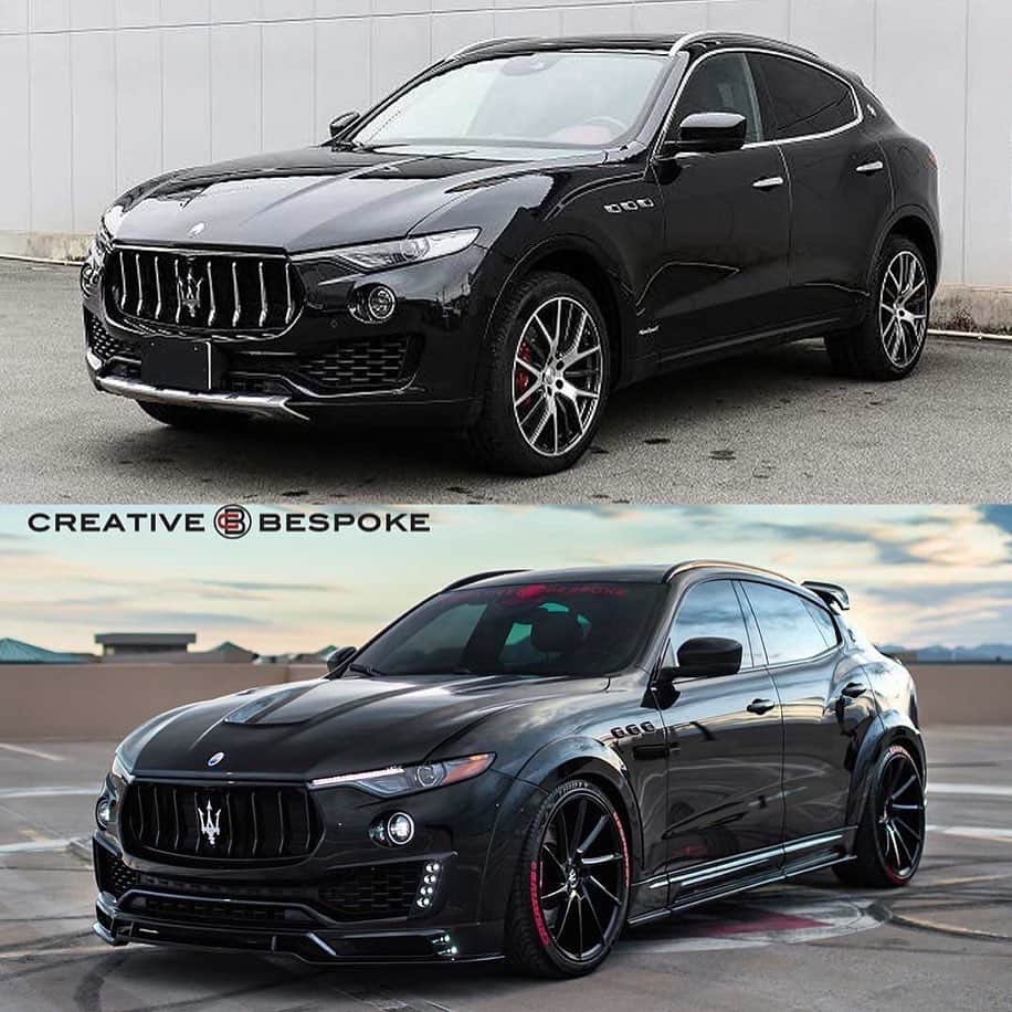 CarsWithoutLimitsさんのインスタグラム写真 - (CarsWithoutLimitsInstagram)「Before & After of the Maserati Levante built by @creativebespoke  Check out @creativebespoke  #carswithoutlimits #creativebespoke #cbclub」6月23日 4時27分 - carswithoutlimits