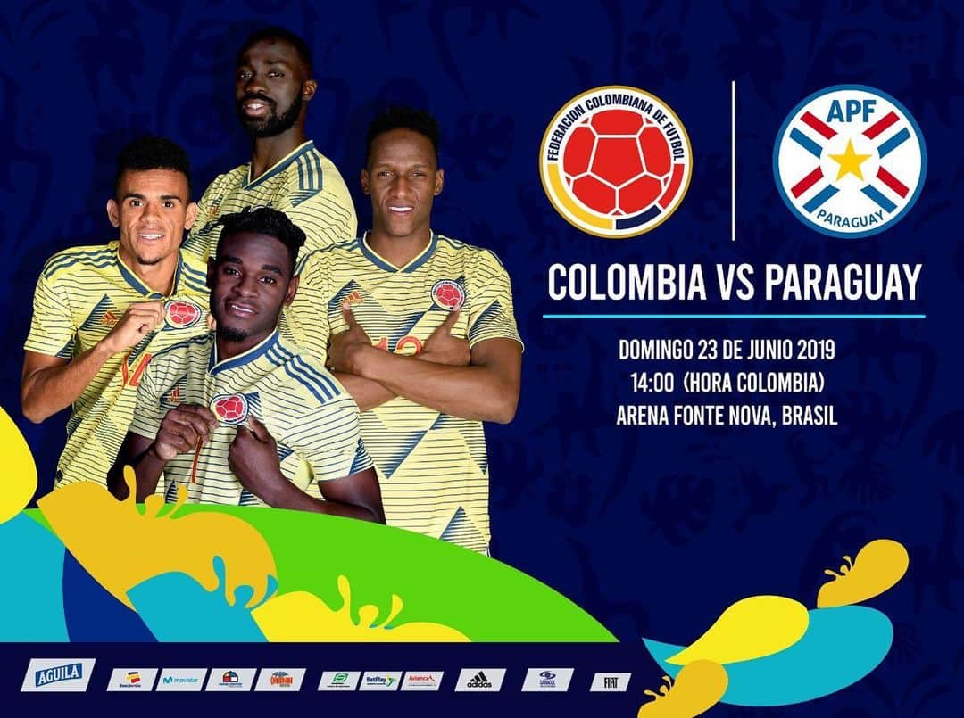 サッカー コロンビア代表チームのインスタグラム：「Mañana disputaremos nuestro último partido de la Fase de Grupos en la @copaamerica」