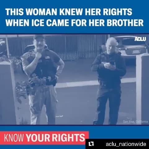 クラーク・グレッグのインスタグラム：「Know your rights. ##Repost @aclu_nationwide #KnowYourRights if ICE is at your door.」