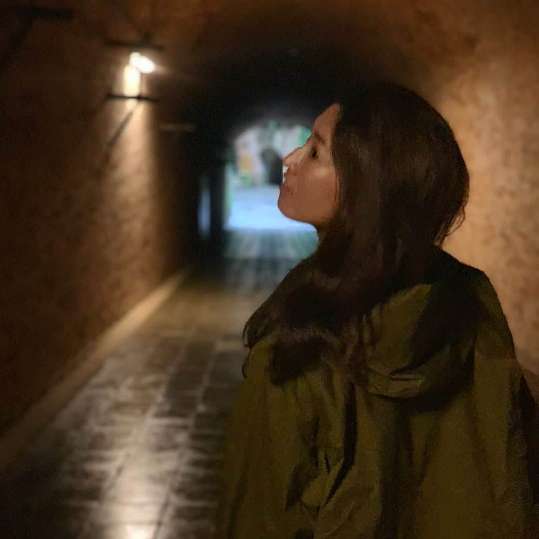 森下千里さんのインスタグラム写真 - (森下千里Instagram)「猿島へ。  横須賀から船ですぐ！ 小さな島のをてくてくお散歩。 小雨が降ったせいで、 緑が余計に綺麗。  こんな場所あったんだーと、 歴史と昔を生きていた人たちを感じながら、歩く束の間の🚶‍♀️ 旅が多いけど、 たまには、近くに遊びに行くのもいいですね。 . . #sunday #お散歩 #素敵な時間を！ #yokohama #yokosuka #trip #japan」6月23日 16時40分 - morishitachii