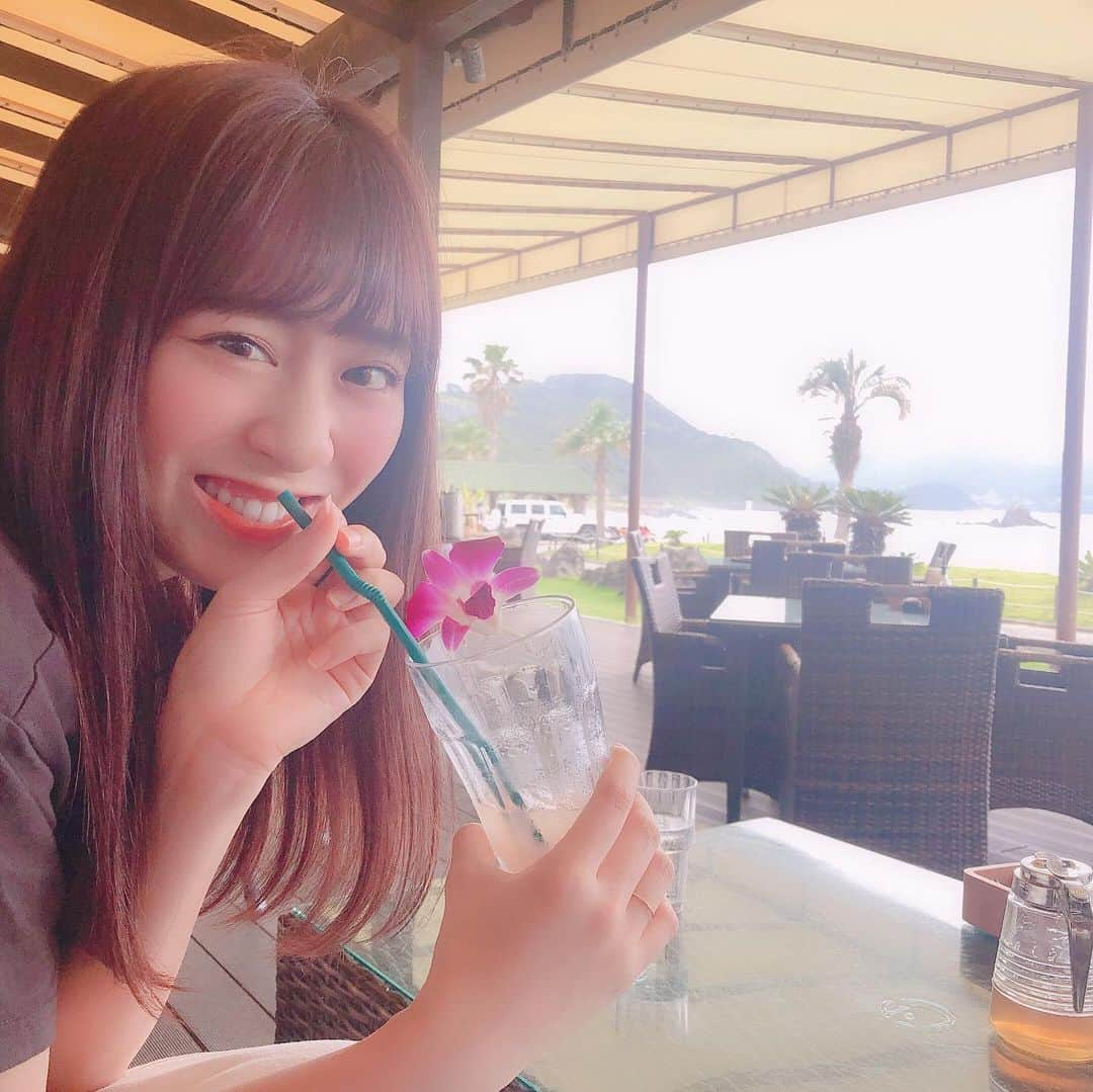 坂口理子さんのインスタグラム写真 - (坂口理子Instagram)「Lunch🍝💫 #福岡 #糸島 #palmbeach  #インスタ映え #な #羽 #でも一応撮った #友達の運転 #学生時代の友 #彼女と糸島ランチなう #に使っていいよ」6月23日 16時54分 - ricopi__hkt48