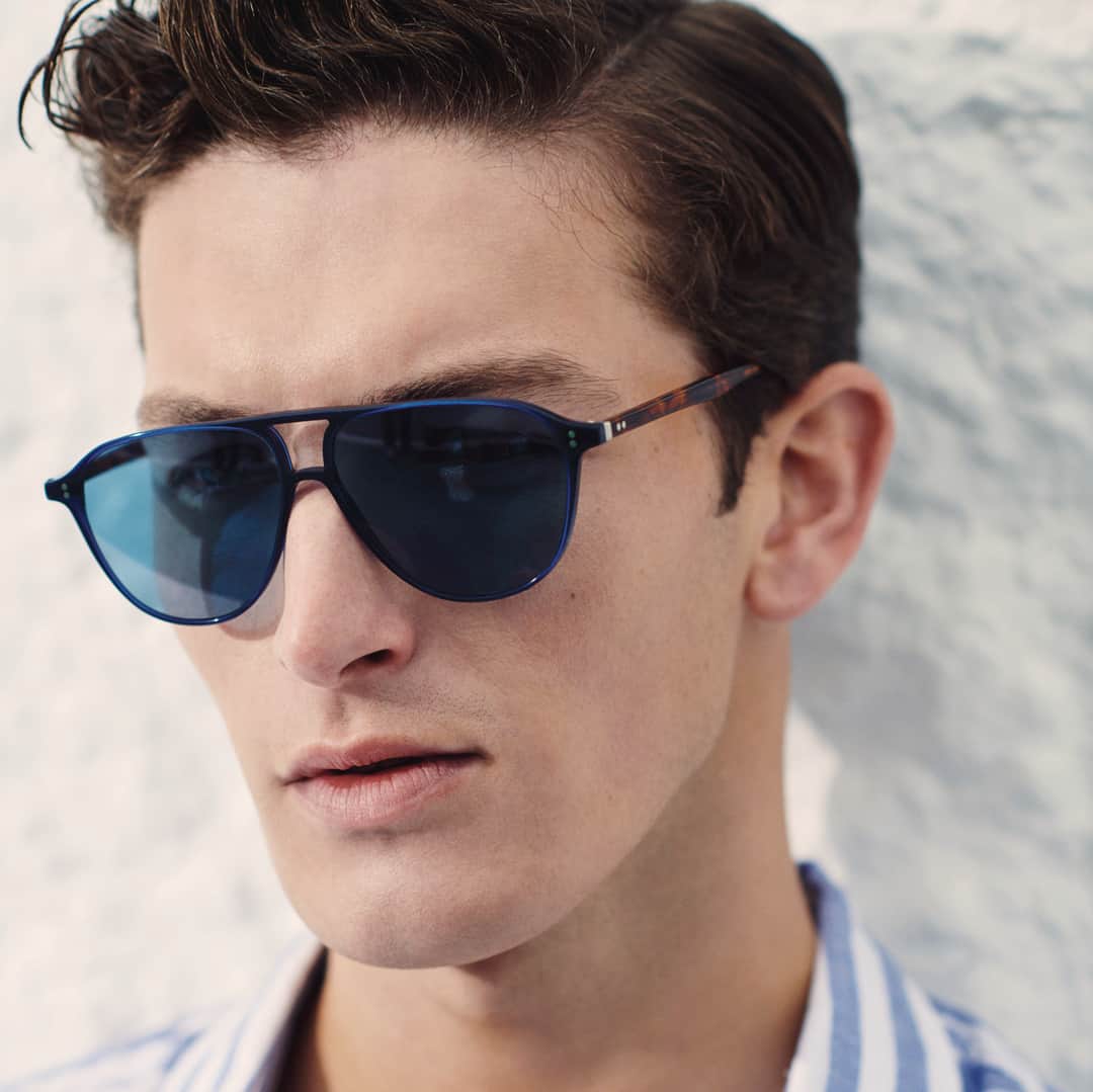 ハケットのインスタグラム：「Time to amp up your frame game 🕶with our range of modern sunglasses with a retro feel. For the beach, the pool or the city, we have a pair for every man. #Hackett #HackettSunglasses」