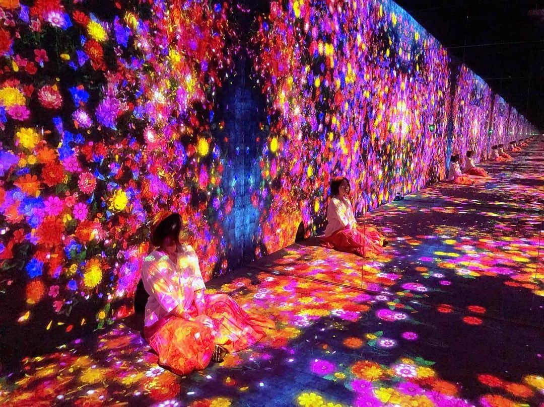 興梠友理さんのインスタグラム写真 - (興梠友理Instagram)「2019.06.21 MORI Building DIGITAL ART MUSEUM: EPSON teamLab Borderless ・ 去年の同じ日にも行ったチームラボ、今年も同じ日に行ってきました✨ ・ 相変わらず混んでたけれど、人混み嫌いなのに付き合ってくれた岳ちゃんには感謝💕😙 ・ 【1-5】Photo by @kurara.4645 (一枚目はジョジョ風のつもりw) 【6-7】ツーショット❤️ 【8】水のせき止め対決‼️ 【9-10】倉田コレクション ・ #ろぎ子の復活までの記録  #チームラボボーダレス #チームラボ #teamLabBorderless #teamLab」6月23日 17時06分 - yuri_rogi