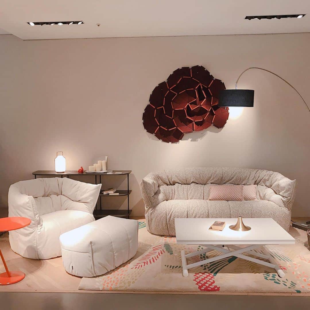 ②セット分/ はばか 美品☆ ligne roset☆ブリガンタン☆1P/パフ ②セット分/ はばか 美品☆ ligne roset☆ブリガンタン☆1P/パフ