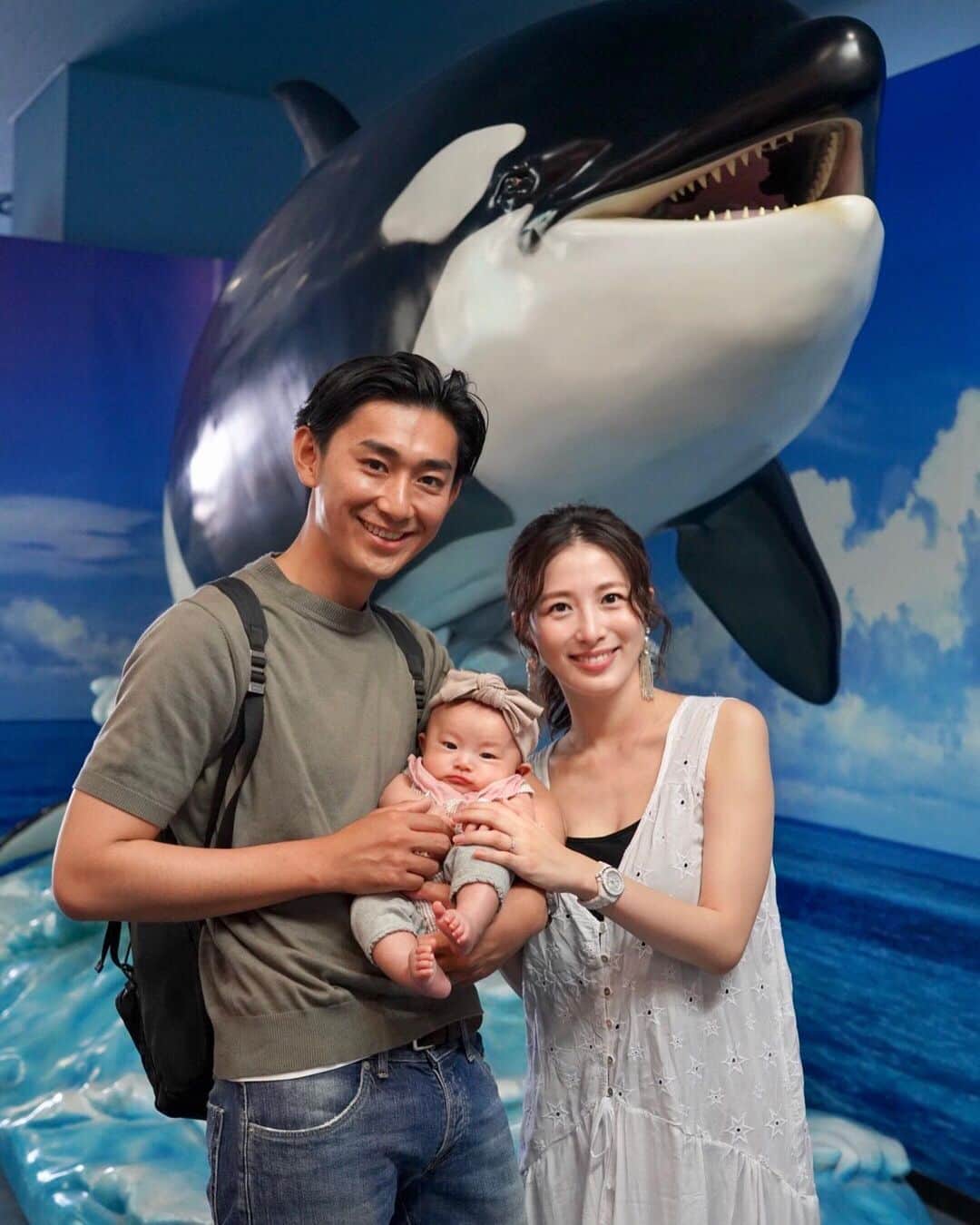 加藤千暁さんのインスタグラム写真 - (加藤千暁Instagram)「なんさんの誕生日デートは水族館でした🐠 #水族館#誕生日デート#楽しかった#happybirthday #館内暗すぎてさくらさんは夜だと思ったでしょうね#今日の夜やばい気配」6月23日 17時16分 - chiaki525