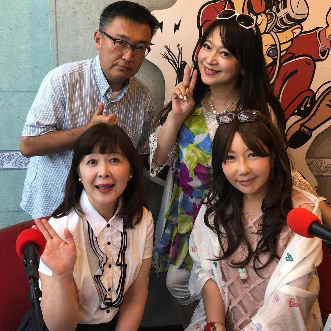 原めぐみさんのインスタグラム写真 - (原めぐみInstagram)「レインボータウンFM【原めぐみのEN❤️JOYトーク】ゲストは70年代アイドルの三谷晃代さんでした❣️ ﻿ ﻿ #三谷晃代 ﻿﻿ #原めぐみ ﻿﻿ #レインボータウンfm ﻿﻿ #原めぐみのenjoyトーク ﻿﻿﻿ #酒井雅敏 ﻿﻿ #てっち ﻿﻿ #テルテル ﻿﻿ #生放送 ﻿﻿ #サイマルラジオ ﻿﻿ #アイドル好き ﻿﻿ #70年代アイドル ﻿﻿ #80年代アイドル ﻿﻿ #神田spacecube ﻿﻿ #元アイドル﻿﻿ #昭和アイドル ﻿﻿ #アイドル歌謡 ﻿﻿ #歌番組 ﻿﻿ #singer ﻿﻿﻿﻿﻿﻿ #japanesesinger ﻿﻿﻿﻿﻿ #japaneseactor﻿﻿﻿﻿ #megumihara﻿﻿﻿﻿﻿ #インフルエンサー ﻿﻿﻿﻿﻿ #インスタ映え ﻿﻿﻿﻿﻿ #インスタグラマー ﻿﻿﻿﻿﻿ #いいねありがとう ﻿﻿﻿﻿﻿ #フォロー ﻿﻿﻿﻿﻿ @meguming.h」6月23日 9時09分 - meguming.h