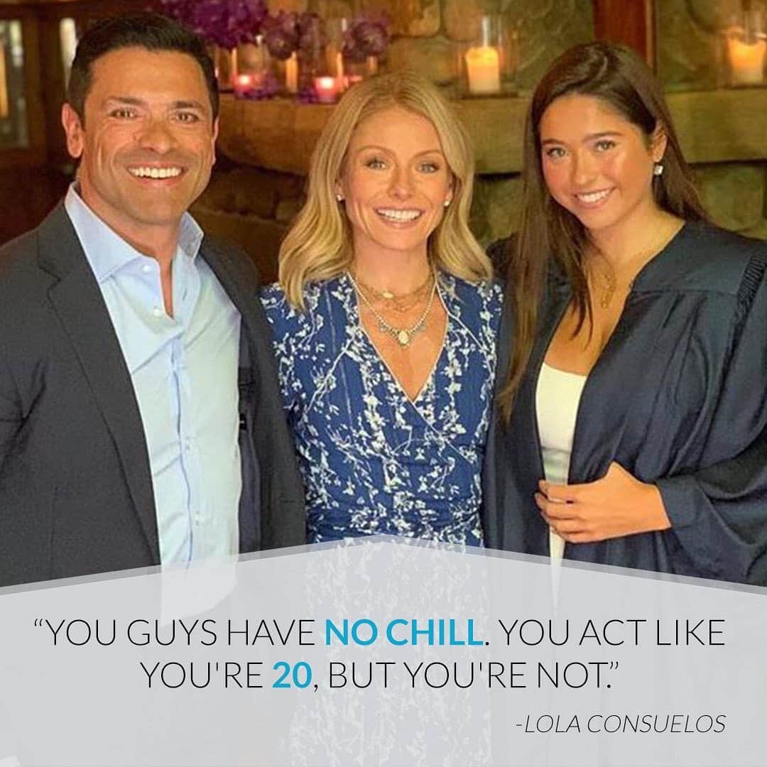 E! Onlineさんのインスタグラム写真 - (E! OnlineInstagram)「Kelly Ripa and Mark Consuelos' daughter will never look at the world the same again after she walked in on her parents having sex: "I used to see in color and now everything is gray." Link in bio for what Kelly & Mark have learned since the incident. (📷: @kellyripa)」6月23日 9時21分 - enews