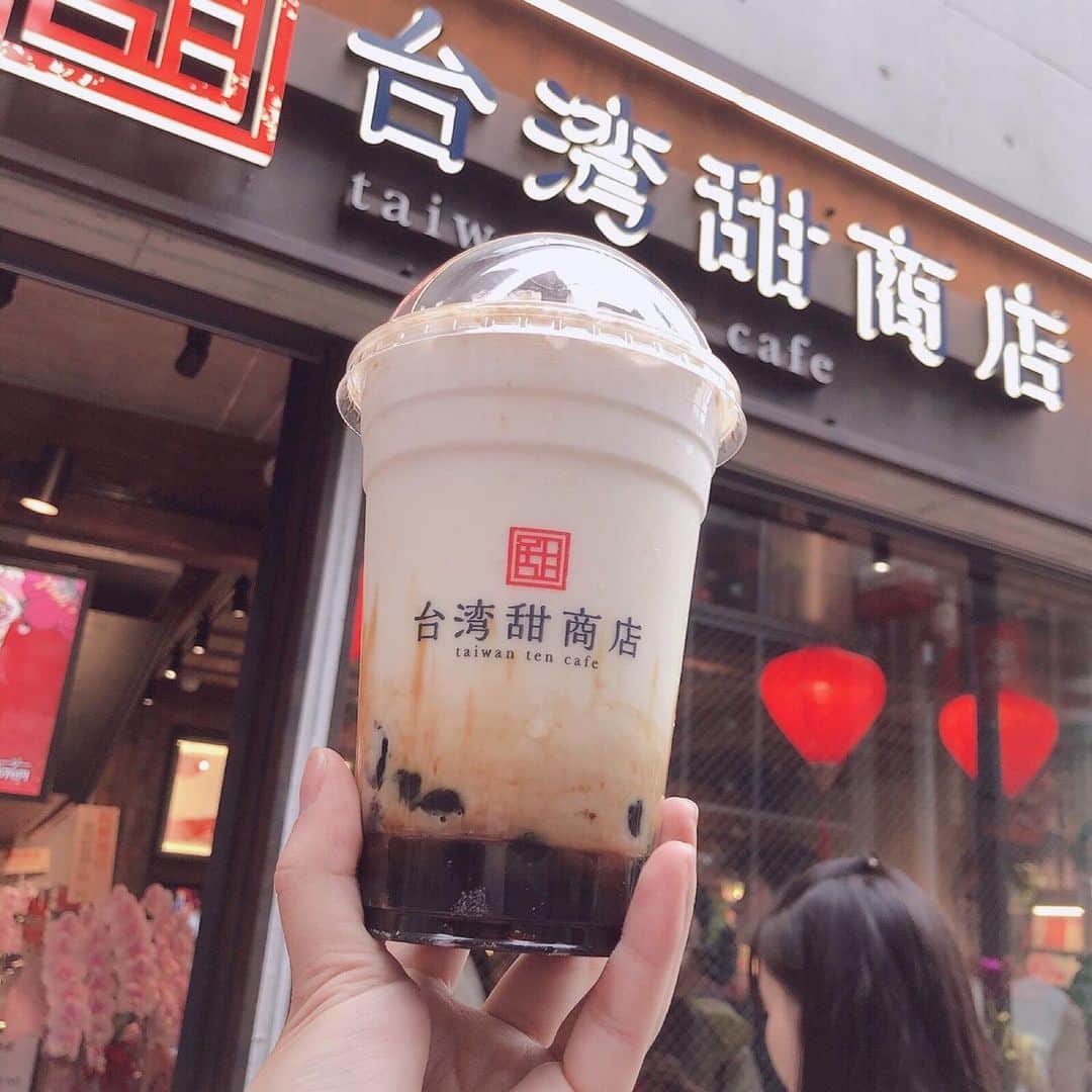 あんさんのインスタグラム写真 - (あんInstagram)「美味しすぎた！！！！ 黒糖ミルク苦手なのにめっちゃ好みだった！！！🥺 #台湾甜商店 @taiwan_tian  #タピオカ #黒糖ミルク」6月23日 11時21分 - annpeach__