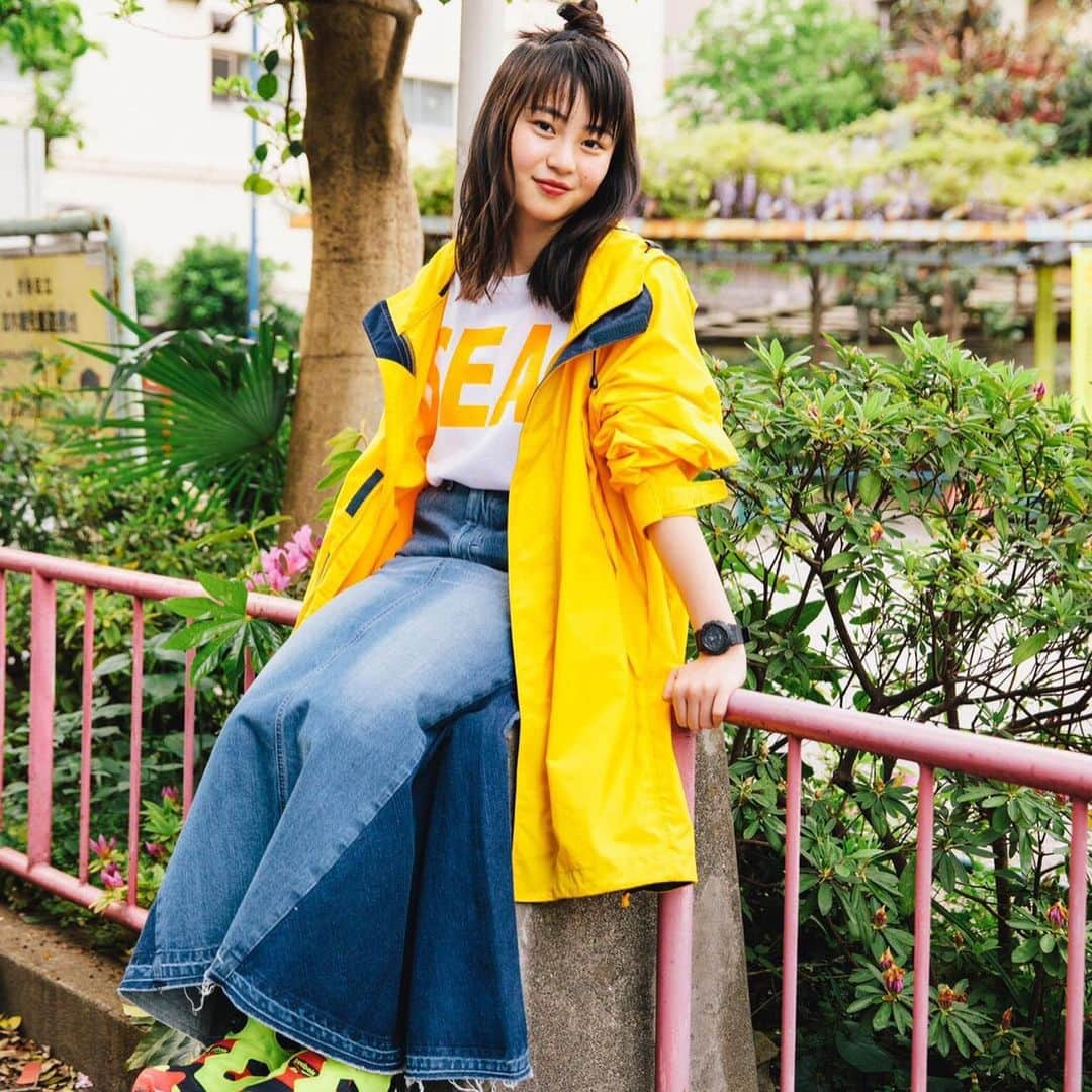 三浦理奈さんのインスタグラム写真 - (三浦理奈Instagram)「『Zipper2019』特別復刊号の「C’mon, Girls！Snap with BABY-G  自由なマインドで着こなす、彼女たちのBABY-Gスタイル」という企画に最新のBABY-Gを着けて出させて頂きました！！！ ぜひみてください！！！😊 #zipper #babyg_jp」6月23日 11時52分 - rina.miura.official