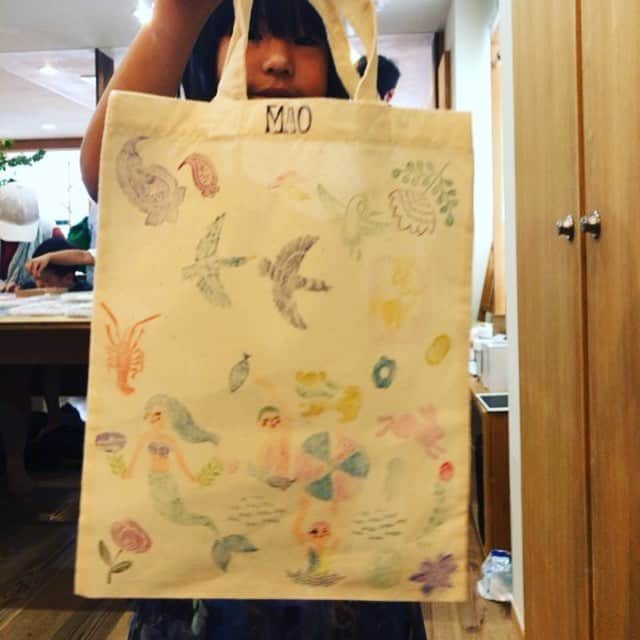 津久井智子さんのインスタグラム写真 - (津久井智子Instagram)「#津久井智子  #消しゴムはんこ  #キト暮ラスカ  #くらし市場 はんこ押し放題！ 皆さんの作品😄」6月23日 12時20分 - tomokotsukui
