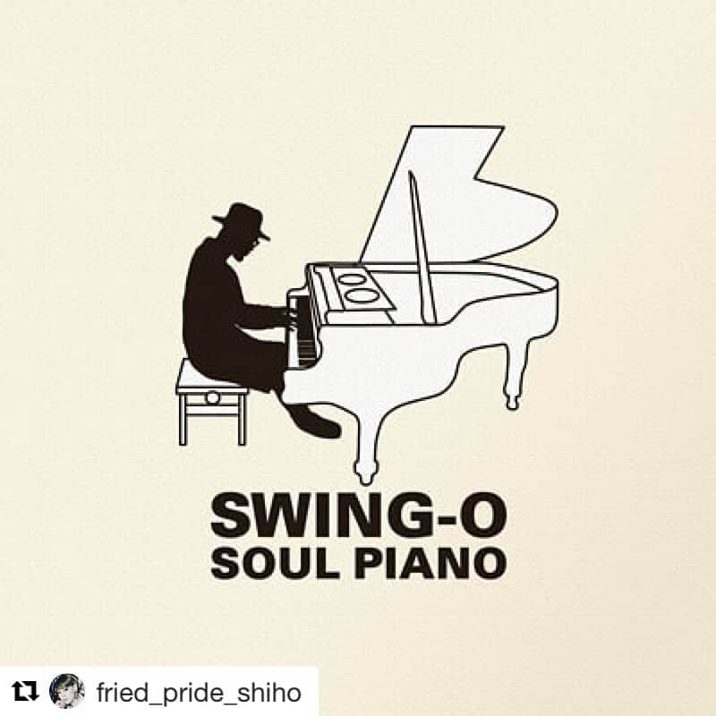 SWING-O a.k.a. 45さんのインスタグラム写真 - (SWING-O a.k.a. 45Instagram)「#45fes2019 宣伝ばかりしてますが、その日6.25はSWING-O初のソロピアノアルバム #soulpiano の先行リリース日でもあります！！てとこで、先日初のソロアルバムをリリースしたばかりのシンガーShihoが最高なレビューを書いてくれました！！こういうの嬉しいね😂  うん、俺の見た目からは想像出来ない(うるさいわ！😘)繊細かつチルな音世界になってると思います！イベント共々お楽しみに✋😄 #Repost @fried_pride_shiho ・・・ ピアニストSWING-Oさん。 お洒落で優しくておもろい男。 多分芸歴は長いと思われるが、ソロでのピアノアルバムは初めてなのだそうだ。 6/26に発売される「SOUL PIANO」を一足お先に聴かせていただきました。  インストものってさ、好みに合わないとながーく感じられることもある。 このアルバムは「え！もう終わった！？？」ってくらい全15曲、普通にするりと聴ける。もう一回聴こう！ってなる。 必要以上に重くない。でもすごく確かに丁寧に一音一音届いてくる。 バンドサウンドも大好きだけど、私やっぱり少ない編成やソロ、大好物なんだなあ。細かい所やニュアンスまで手に取るようにわかるもんね。  一曲目のmorning walkの始まりから好きだ。小鳥が鳴いてるもん。 SWING-Oさんの見た目からは想像できない（失礼w）可愛さ、爽やかさ！！ カバーもいいけどオリジナルが特によかった。 最後の一曲はライブ録音だよ。これは中々ライブに足を運べない人には特に嬉しいよね。 皆さん、是非SWING-Oさんの初ソロアルバム聴いてみてね！！！ あ、ちなみにこのジャケ写も自分で描いてるんだって！さすが。多才！！ #SWINGO #soulpiano #pianist」6月23日 12時30分 - swingo45