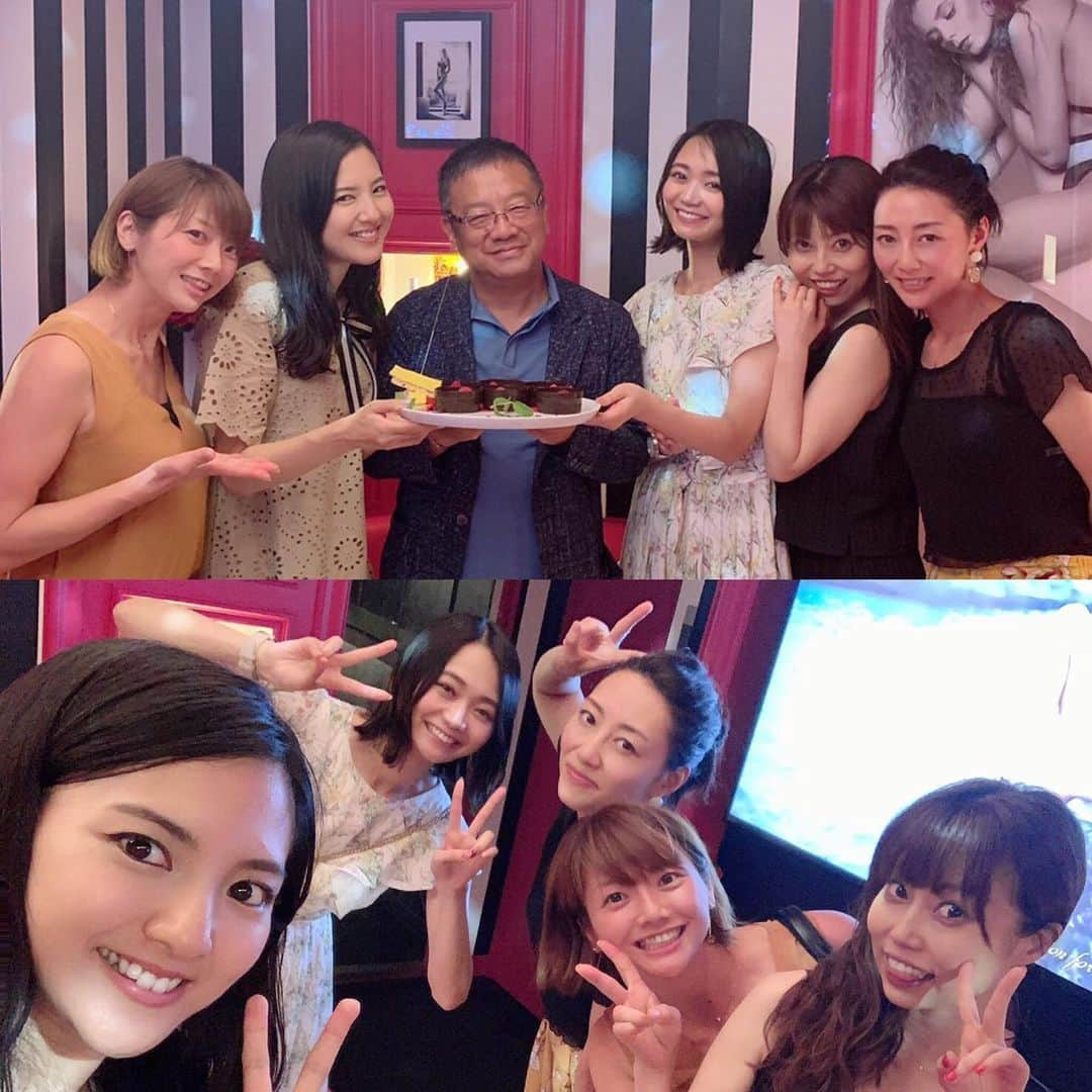 大湯みほさんのインスタグラム写真 - (大湯みほInstagram)「………… 先日、日テレ📺ラジかるッ時代からお世話になってる尼崎さん・仲良し浜口順子🎀緑川静香ちゃんの合同🎂birthdayでした＾＾ ・ 尼崎さんのおかげで、初めてチェリー☆パイ時代に生放送に出させていただいたりと、本当にお世話になっている方なので、毎年こうやって皆でお祝い出来ることに感謝🥂 ・ surprise🍰ケーキも、とっても喜んでもらえてよかったなぁ☺️✌️ ・ ちなみに、浜じゅん♡し〜ちゃん♡は明日の24日🎂が当日なので皆さまお祝いコメントしてみてくださいね！！✨ ・ ✨お3人さん、本当におめでとう㊗️ございます🎉✨ ・ #birthday #happy #smile #friend #surprise #🎂 #congladuation #family  #precious #memory  #thankyou」6月23日 18時13分 - nukazukemiho0320