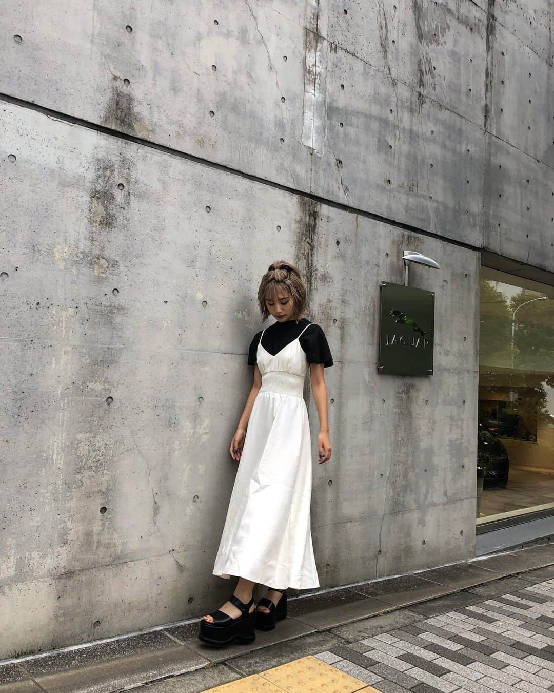 浪花ほのかのインスタグラム：「、 、 、  本日のファッションは、 タグみてね〜🎶🎶 #ファッション」