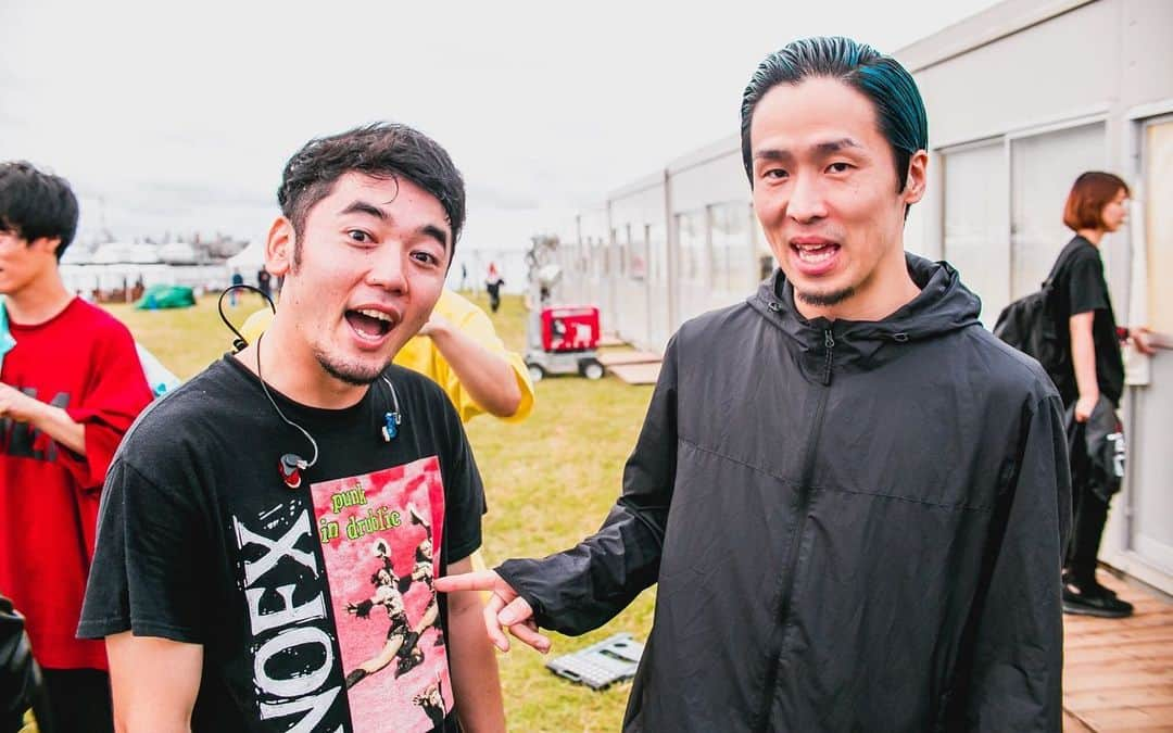 RYU-TAさんのインスタグラム写真 - (RYU-TAInstagram)「『DEAD POP FESTiVAL 2019』川崎市東扇島東公園。 📸 @yamada_mphoto  デッドポップ💪🏻(SHISHAMO風)」6月23日 13時50分 - ogaryu69