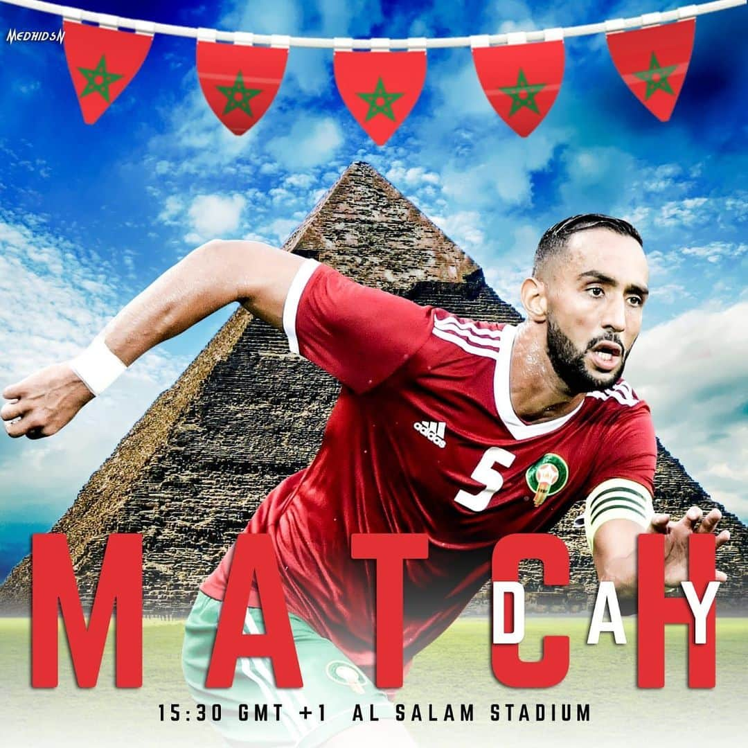 メディ・ベナティアさんのインスタグラム写真 - (メディ・ベナティアInstagram)「Matchday! #dimamaghrib 🇲🇦」6月23日 16時15分 - m.benatia5