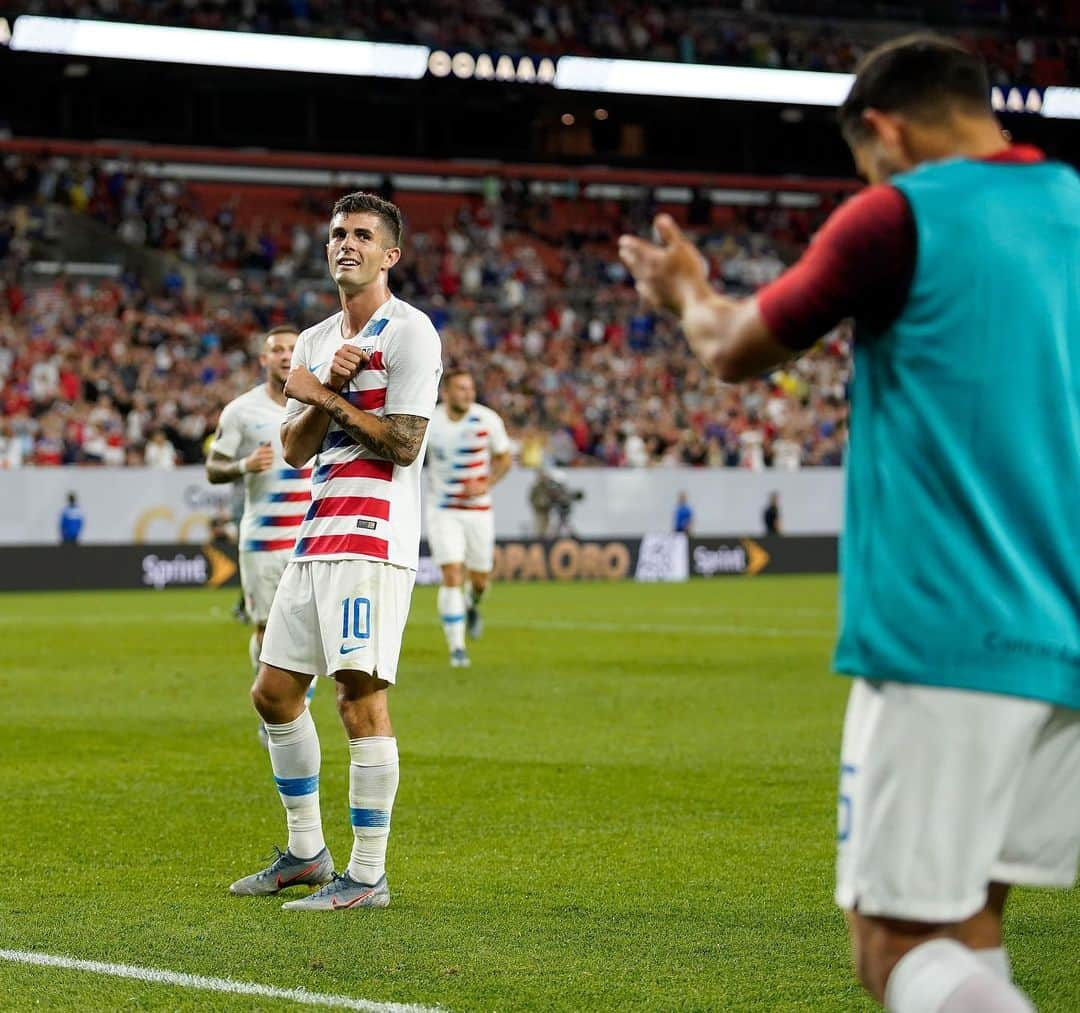 チェルシーFCさんのインスタグラム写真 - (チェルシーFCInstagram)「A goal and two assists for @cmpulisic yesterday! 🇺🇸👏 #CFC #Chelsea #GoldCup #USMNT」6月23日 16時23分 - chelseafc