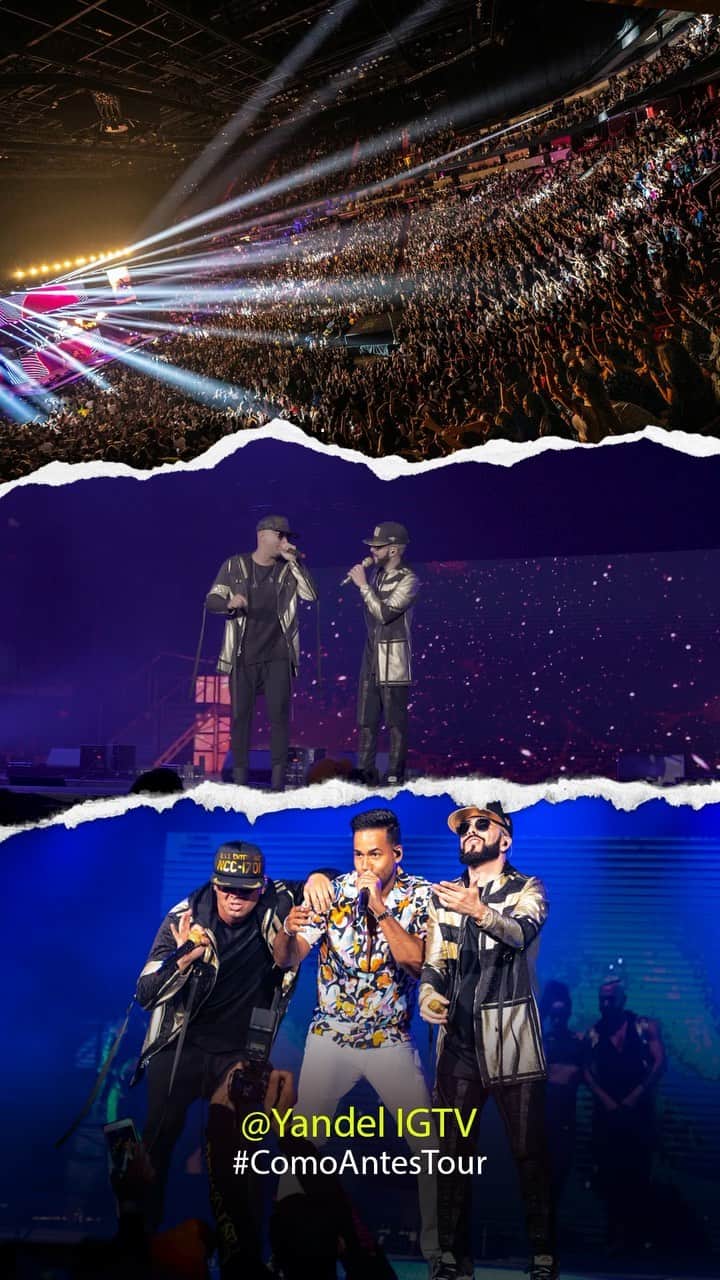 ヤンデルのインスタグラム：「#Wisin #wisinYyandel #Yandel @wisin #RomeoSantos #Aullando」