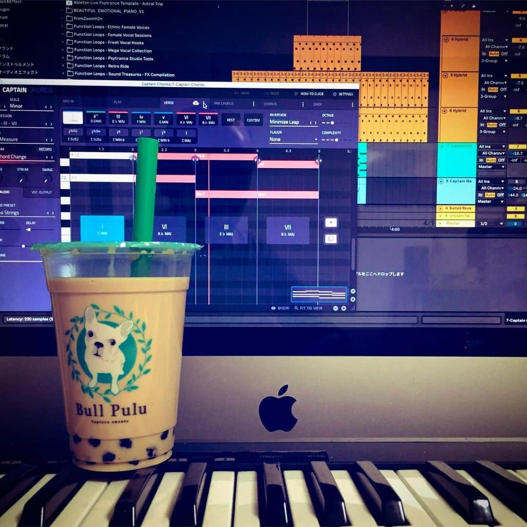 滝本竜彦さんのインスタグラム写真 - (滝本竜彦Instagram)「Tapioca & making track.」6月24日 2時52分 - tatsuhikotkmt