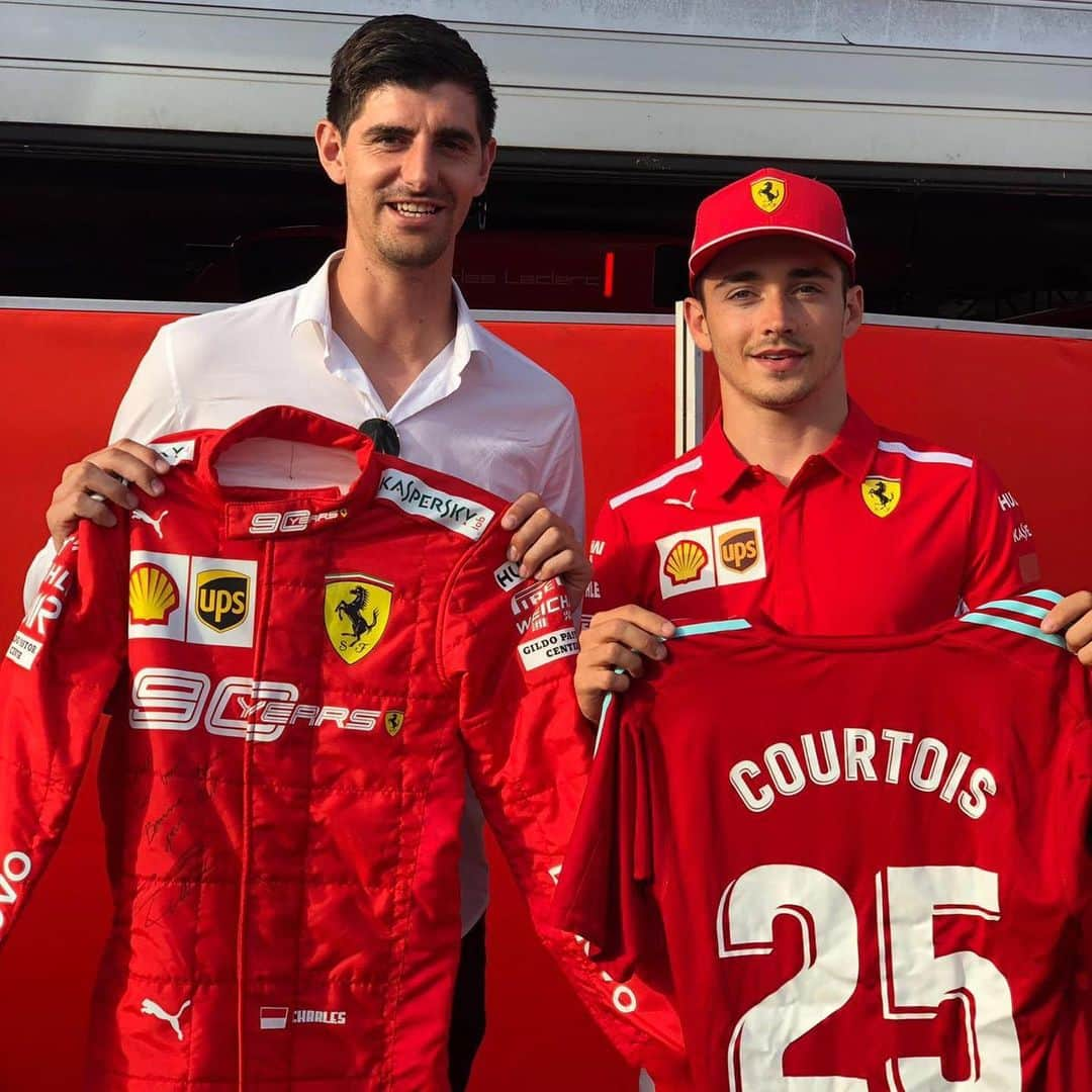 ティボ・クルトゥワさんのインスタグラム写真 - (ティボ・クルトゥワInstagram)「Bucket list weekend✅🏎! Thank you my friend @charles_leclerc for this great experience!」6月24日 3時03分 - thibautcourtois