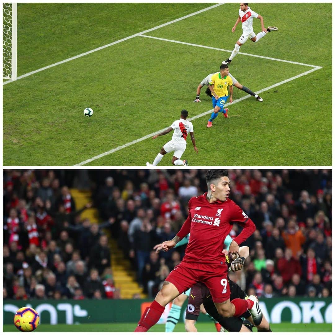 プレミアリーグさんのインスタグラム写真 - (プレミアリーグInstagram)「@roberto_firmino loves a no-look goal 🇧🇷 . #PL #PremierLeague #CopaAmerica #LFC」6月23日 18時54分 - premierleague