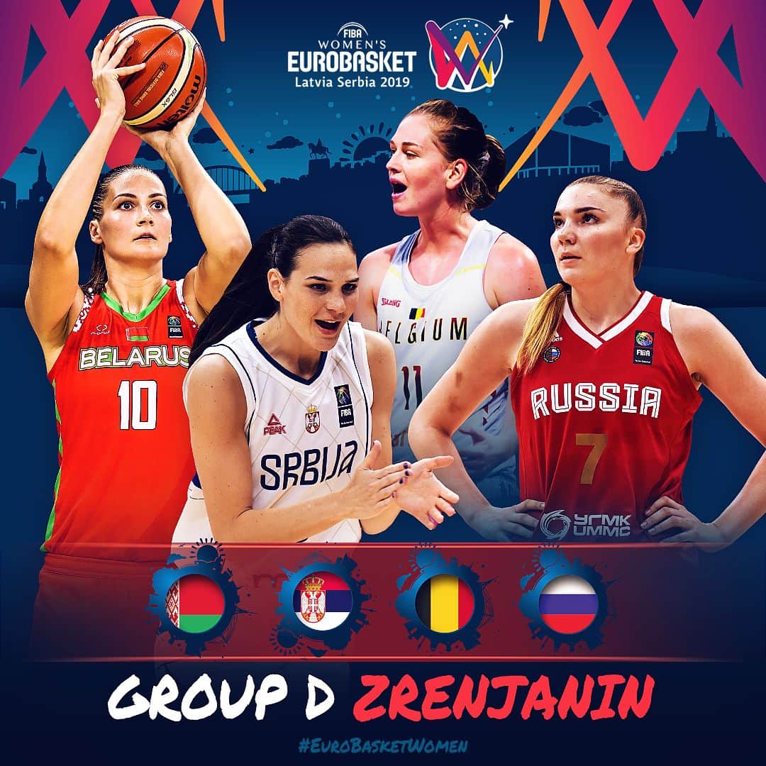 FIBAさんのインスタグラム写真 - (FIBAInstagram)「Which countries will advance from the @EurobasketWomen Group Phase 🤔? . Swipe for all 4 groups 🙌🏻」6月23日 19時00分 - fiba