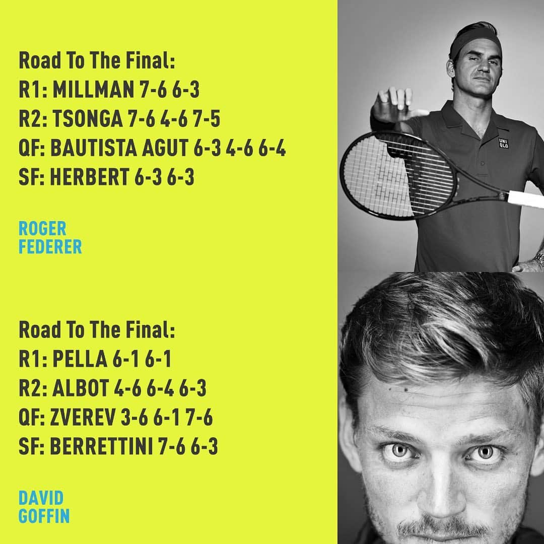 ATP World Tourさんのインスタグラム写真 - (ATP World TourInstagram)「Huge final to come in Halle 💪 Will Federer or Goffin take the title? 🏆 @rogerfederer | @david__goffin | #NoventiOpen19」6月23日 19時04分 - atptour